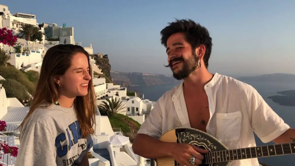 Evaluna Montaner y Camilo. Fuente: Instagram