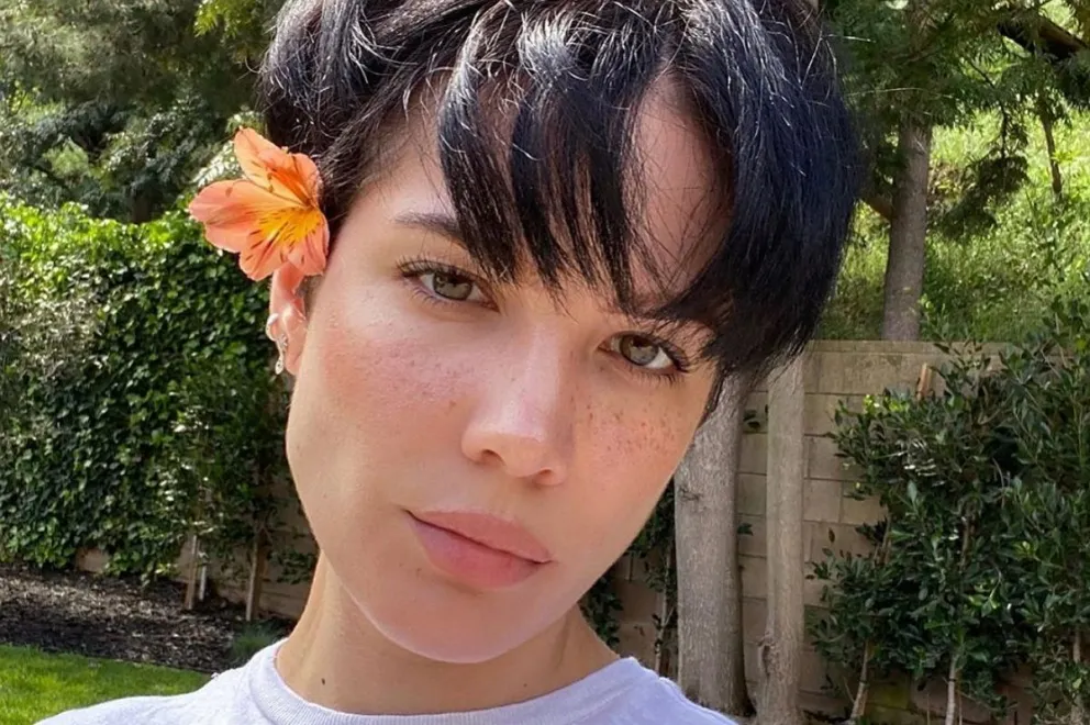Halsey: Fuente: Instagram. 