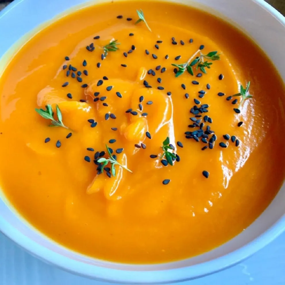Sopa de calabaza (Fuente: Instagram)