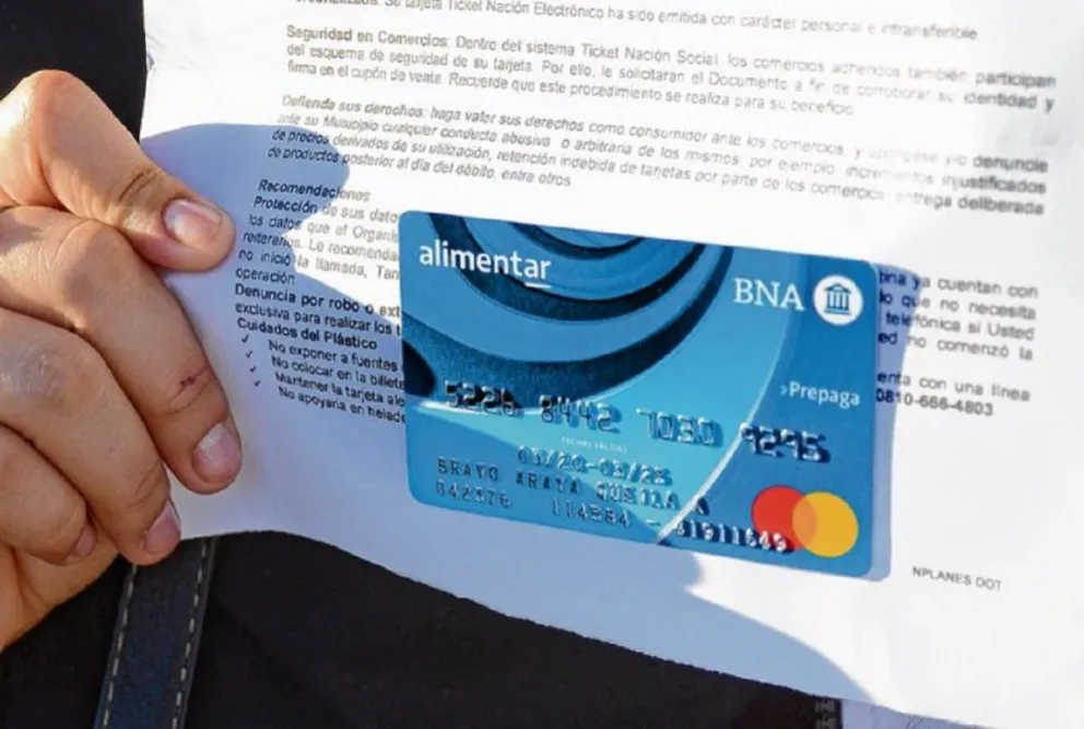 ¡Todavía tienes tiempo! Extienden hasta este viernes el plazo para retirar las Tarjetas Alimentar