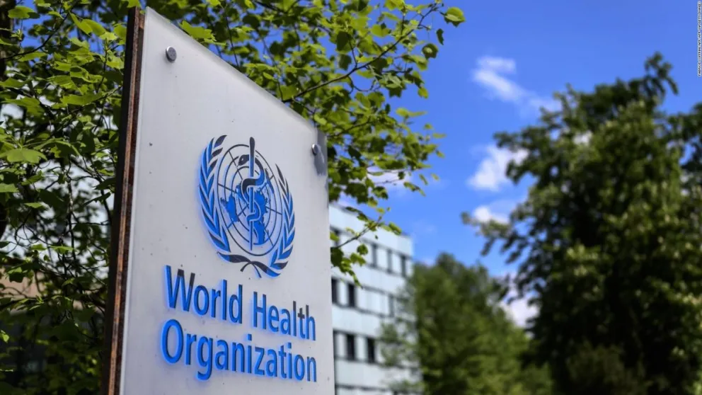 Organización Mundial de la Salud. Fuente: Instagram
