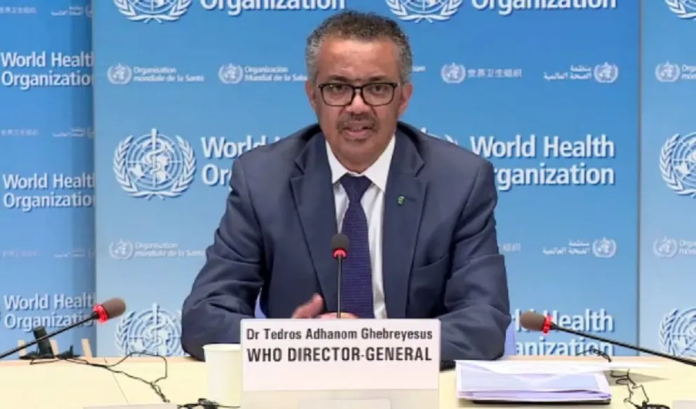 Tedros Adhanom Ghebreyesus. Fuente: Twitter