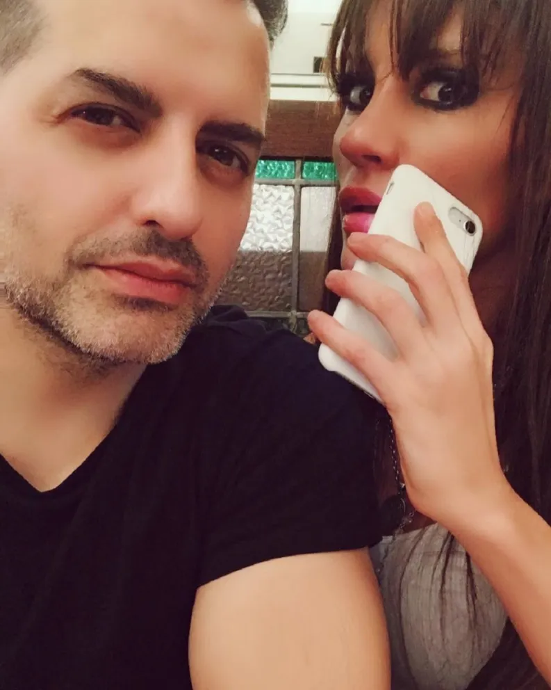 Natacha Jaitt y Ángel de Brito. Fuente (Instagram)