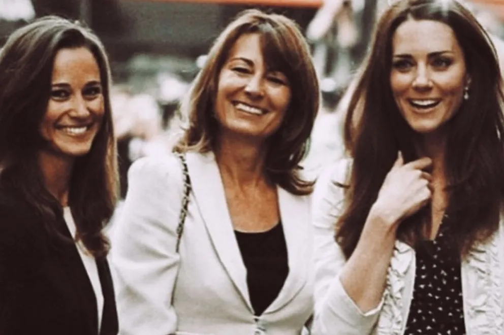 Kate, Carole y Pippa Middleton: Fuente: Instagram.