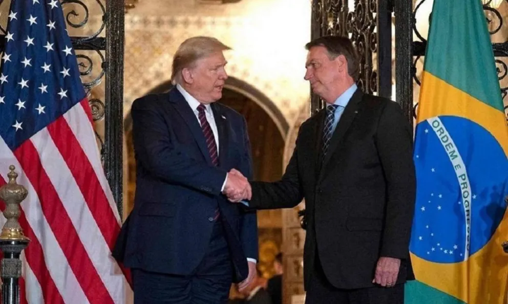 Donald Trump y Jair Bolsonaro. Fuente: instagram