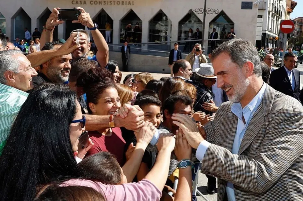 Rey Felipe de España: Fuente: Instagram.