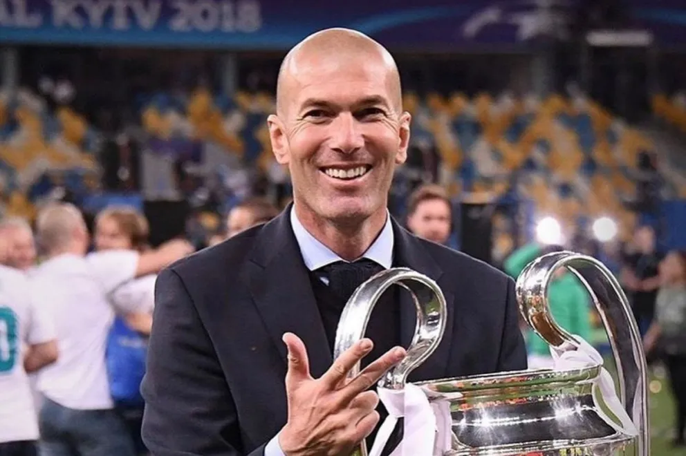Zinedine Zidane: Fuente: Instagram. 