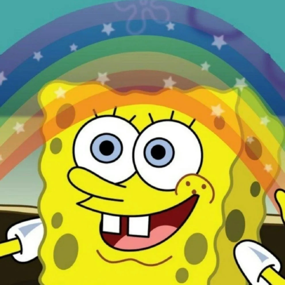 Bob Esponja. Fuente (Twitter)