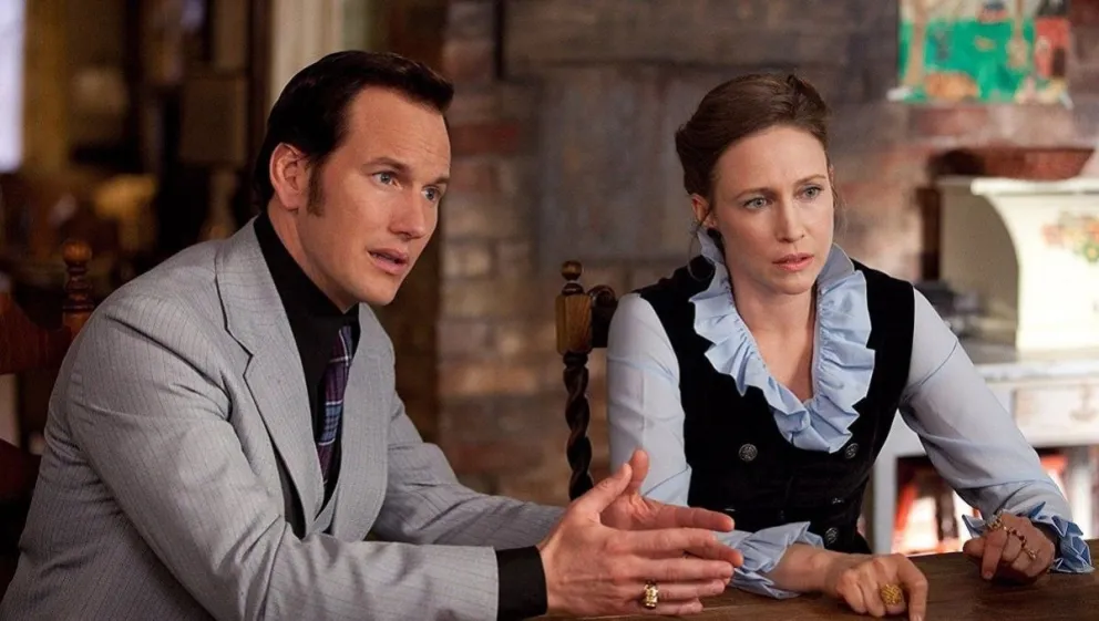 Ed y Loraine Warren interpretados por Patrick Wilson y Vera Farmiga. Fuente: twitter