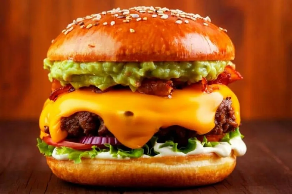 Hamburguesa.. Fuente: twitter