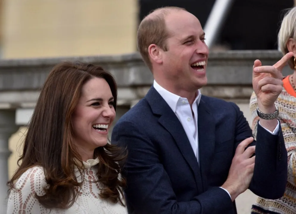 El príncipe William y Kate Middleton. Fuente: Twitter