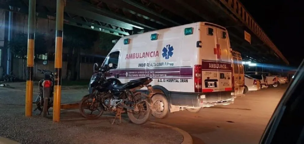 Ambulancia. Fuente: Twitter