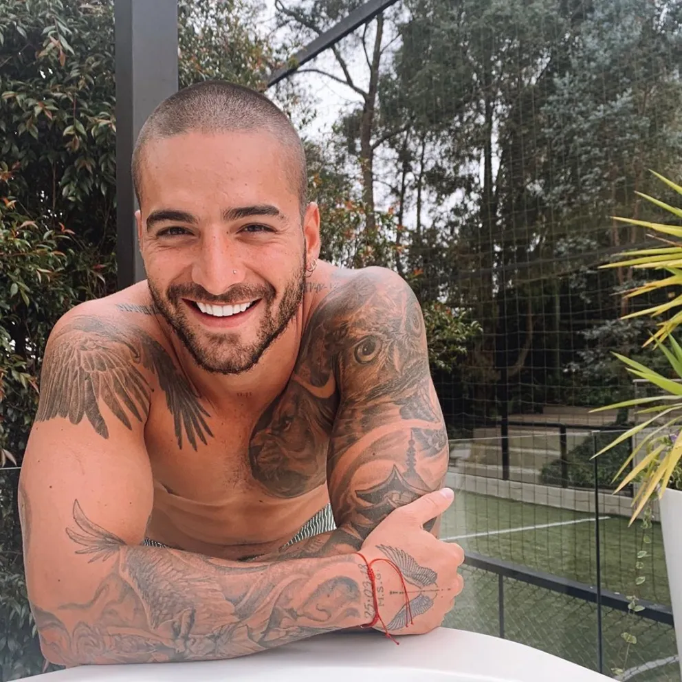 ¡Picante! Así terminó Maluma luego de su sesión de ejercicios