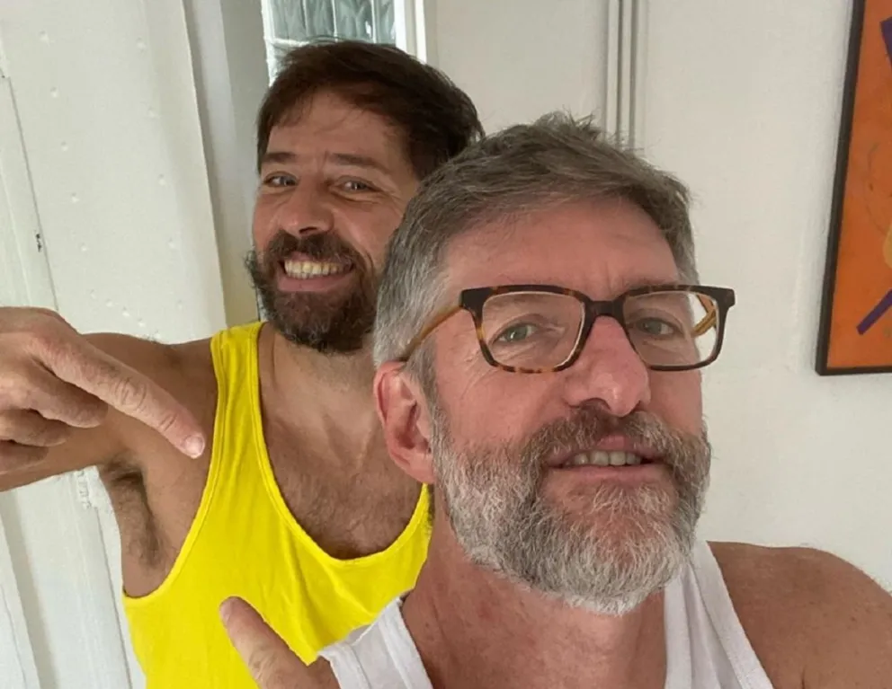 Luis Novaresio le agradeció a Pampita por el especial regalo que le hizo en su programa