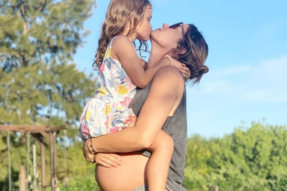 Paula Chávez y su hija Olivia: Fuente: Instagram. 