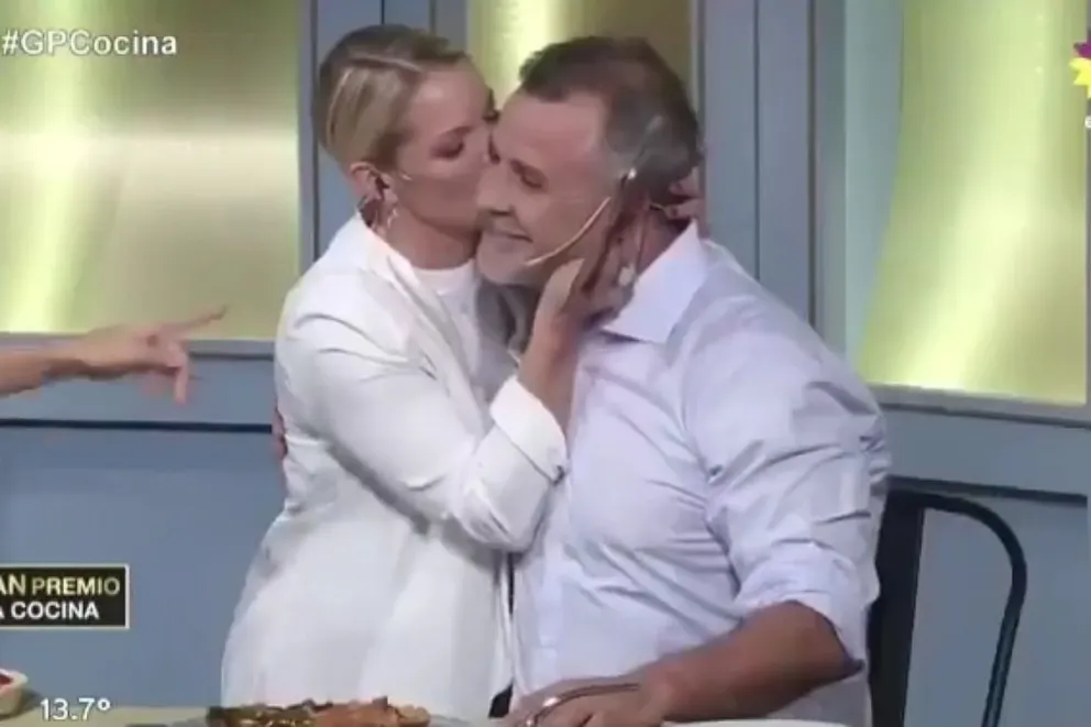 Christian Petersen y Carina Zampini: Fuente: Instagram. 