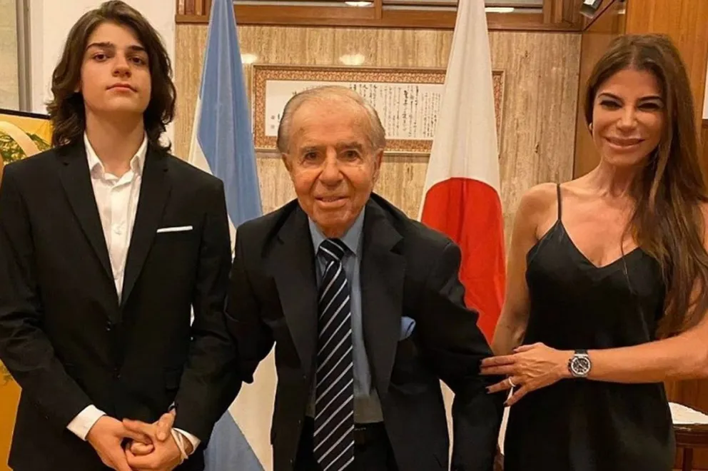 Carlos Menem: Fuente: Instagram. 