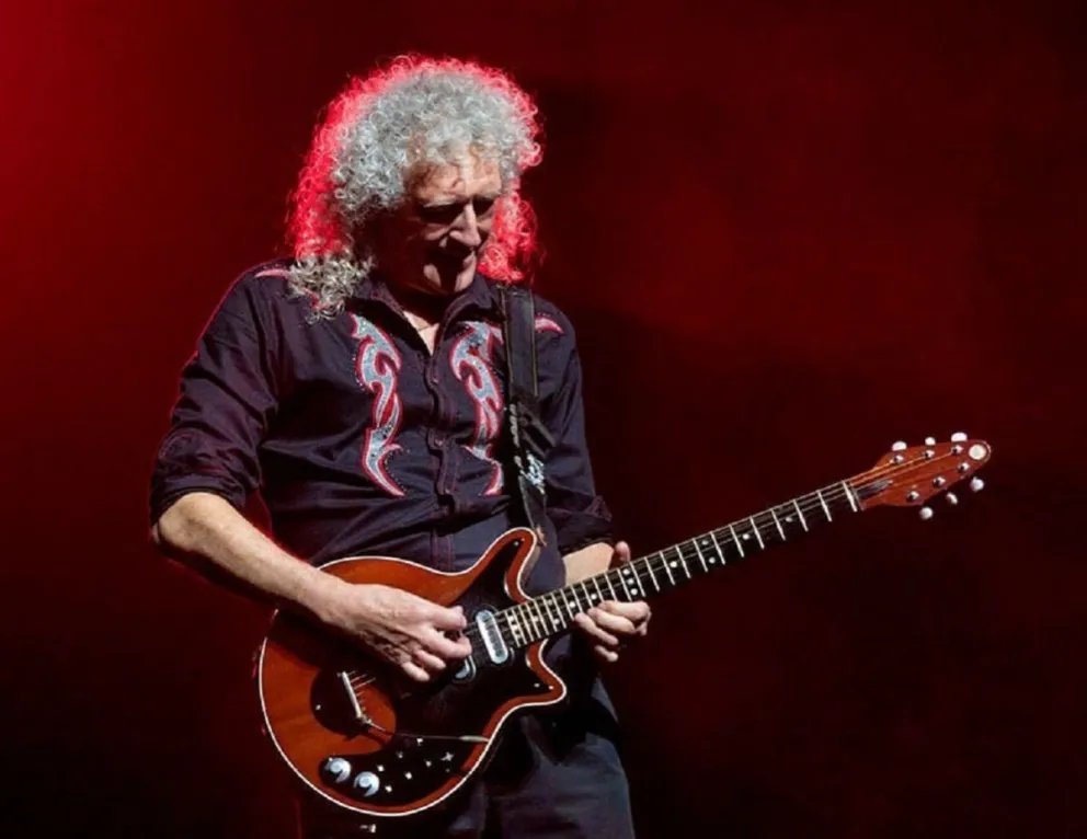 Brian May. Fuente (Instagram)