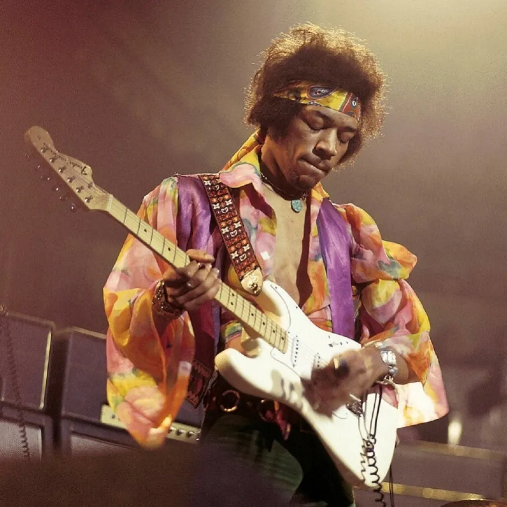 Jimi Hendrix. Fuente (Instagram)