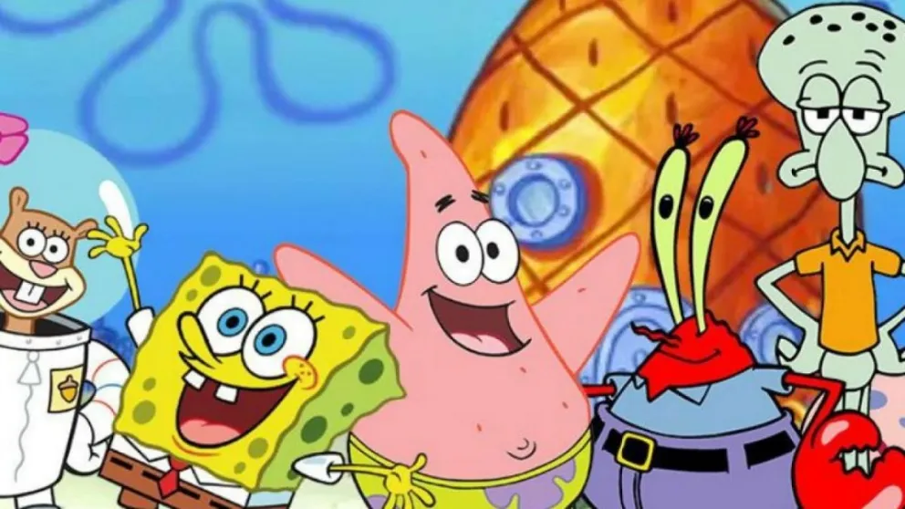 Bob Esponja. Fuente: Instagram