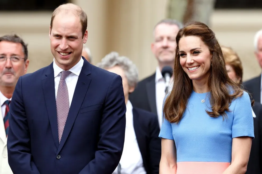 El príncipe William y Kate Middleton. Fuente: Twitter