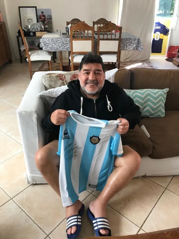 Diego Maradona. Fuente: twitter