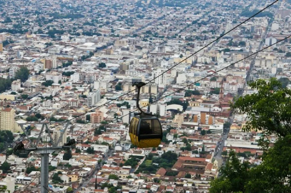 Teleférico San Bernardo. Fuente: Twitter