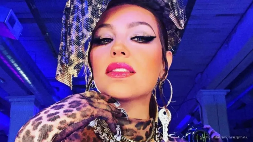 Thalía. Fuente: Instagram  