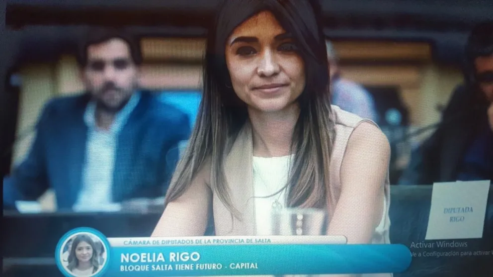 Noelia Rigo Fuente: Twitter