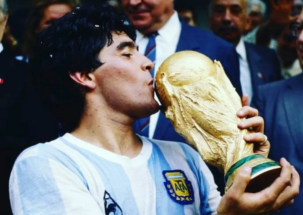 Diego Maradona. Fuente: (Instagram)