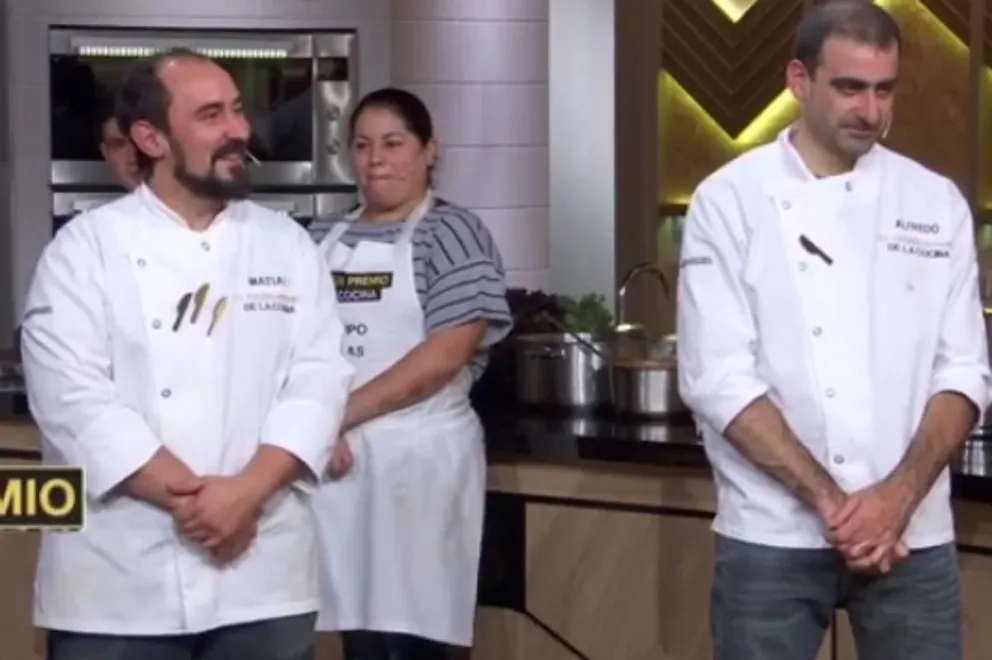 Alfredo y Tute en el Gran Premio de la Cocina: Fuente: Instagram. 