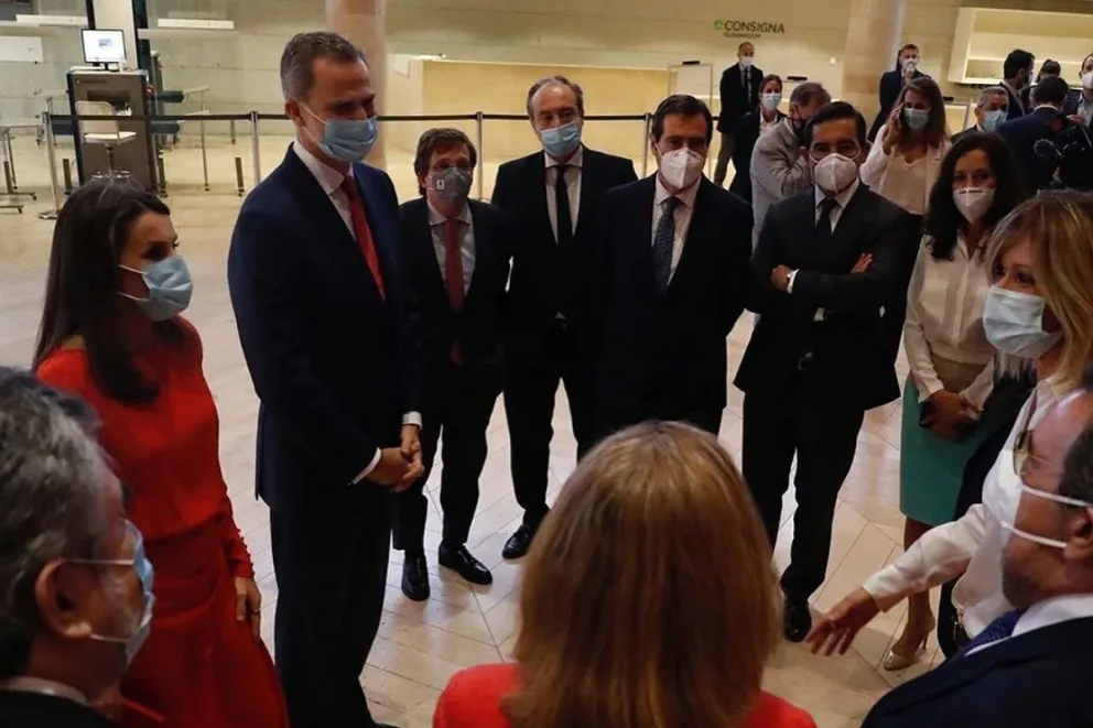 Reyes de España Felipe y Letizia en el Museo del Prado: Fuente: Instagram.
