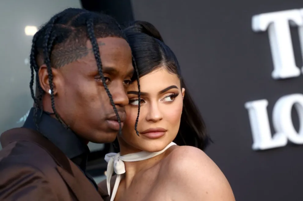 Kylie Jenner y Travis Scott. Fuente: Instagram