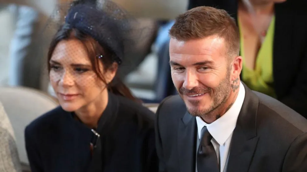 David Beckham y Victoria Adams. Fuente: Instagram