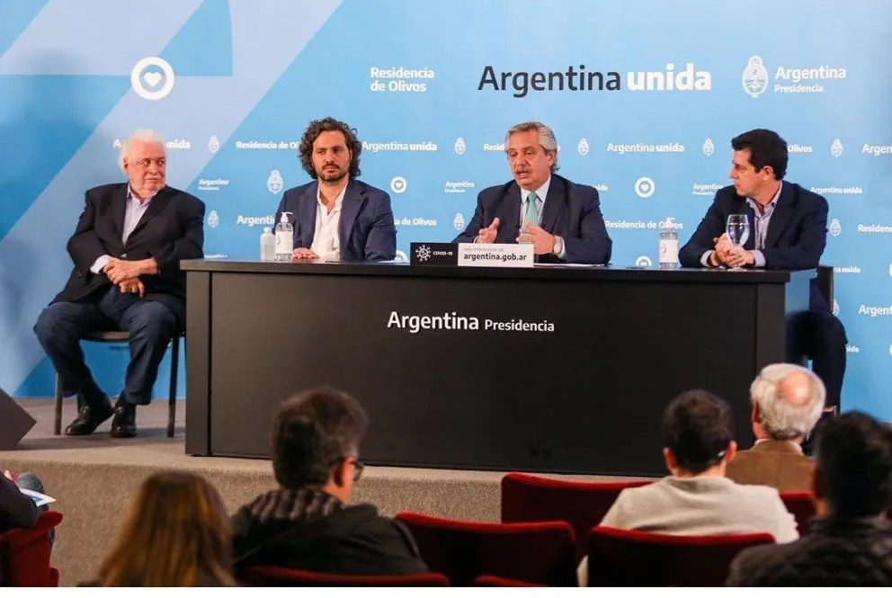 El presidente y sus ministros: Twitter