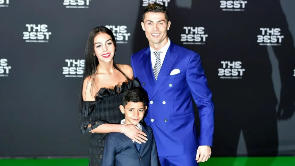 Cristiano Ronaldo y su familia. Fuente: Instagram