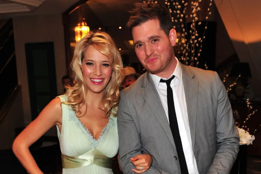 Luisana Lopilato y Michael Bublé. Fuente: Instagram