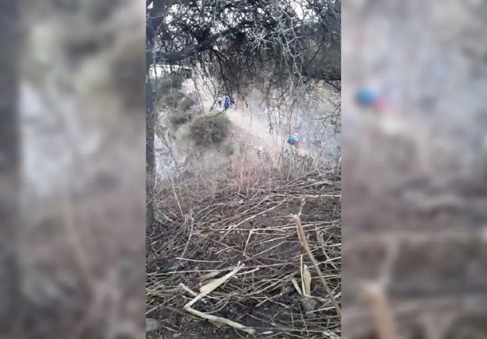 Frontera. Fuente: Captura de video