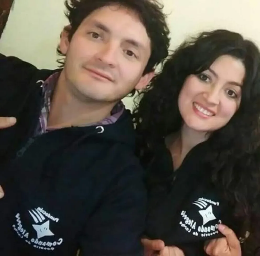 Griselda y Guillermo Galleguillos. Fuente: Twitter