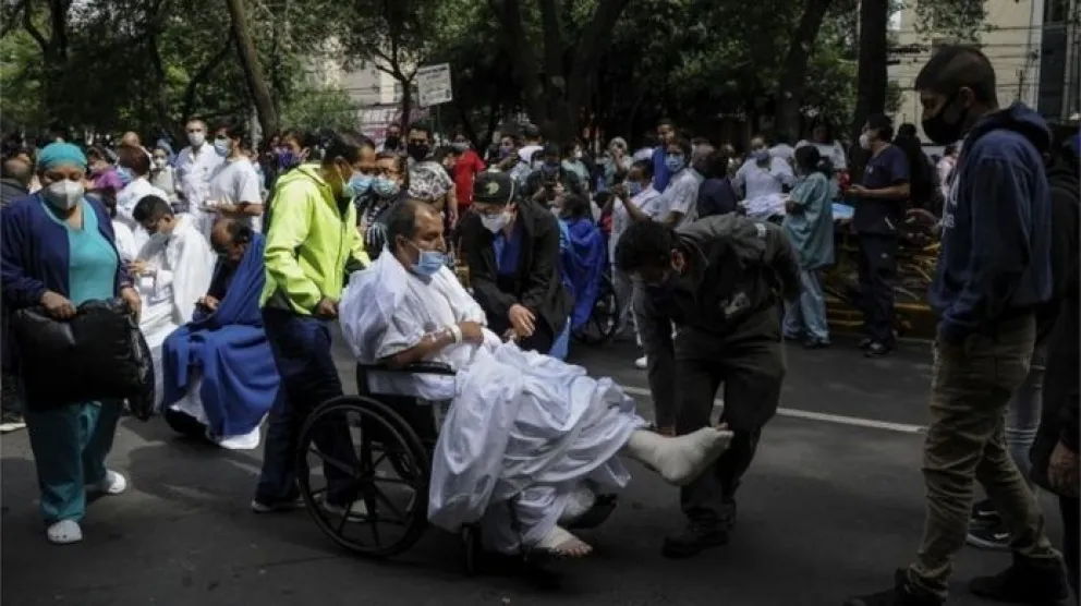 Videos de las consecuencias que dejó el terremoto de México