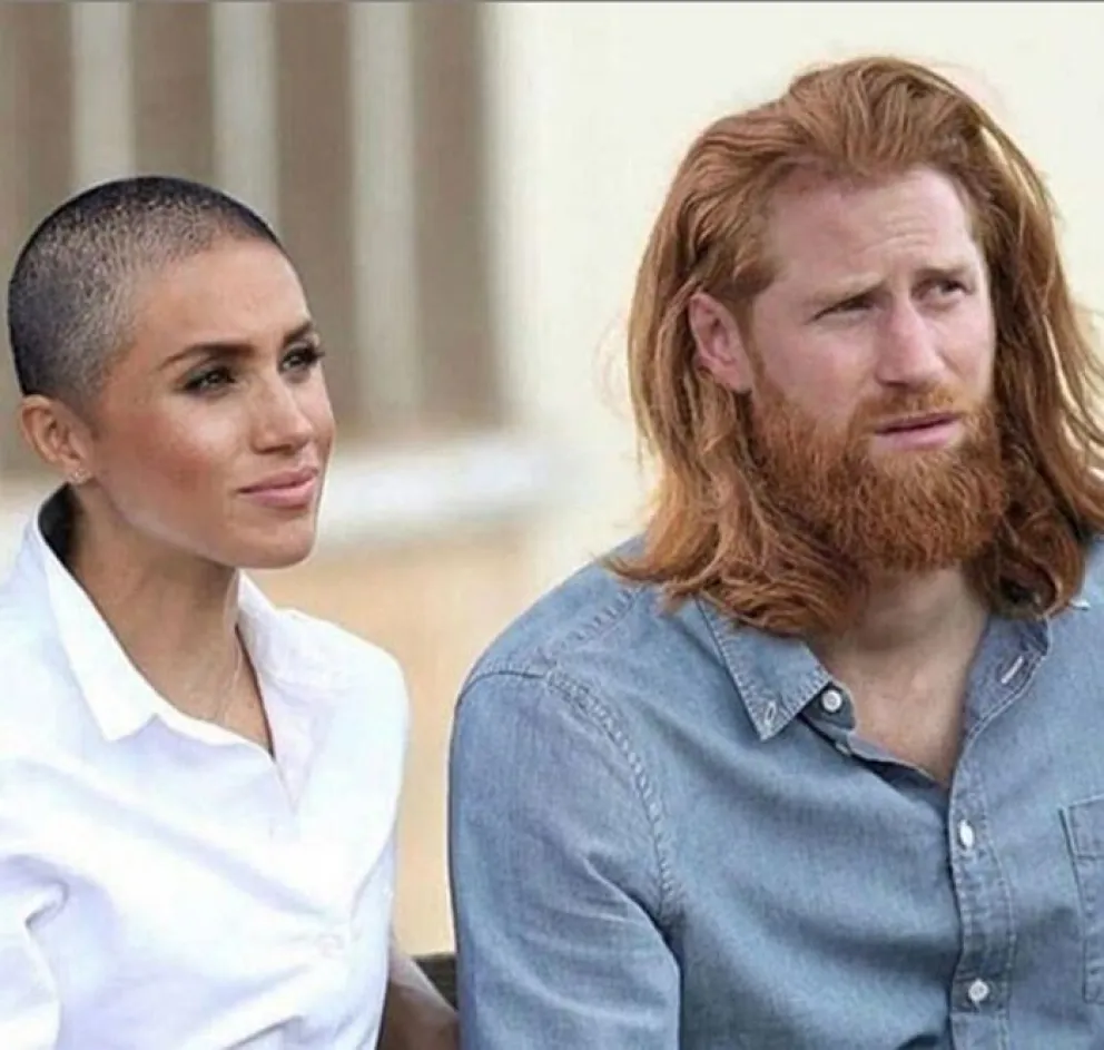 El príncipe Harry y Meghan Markle. Fuente: Instagram