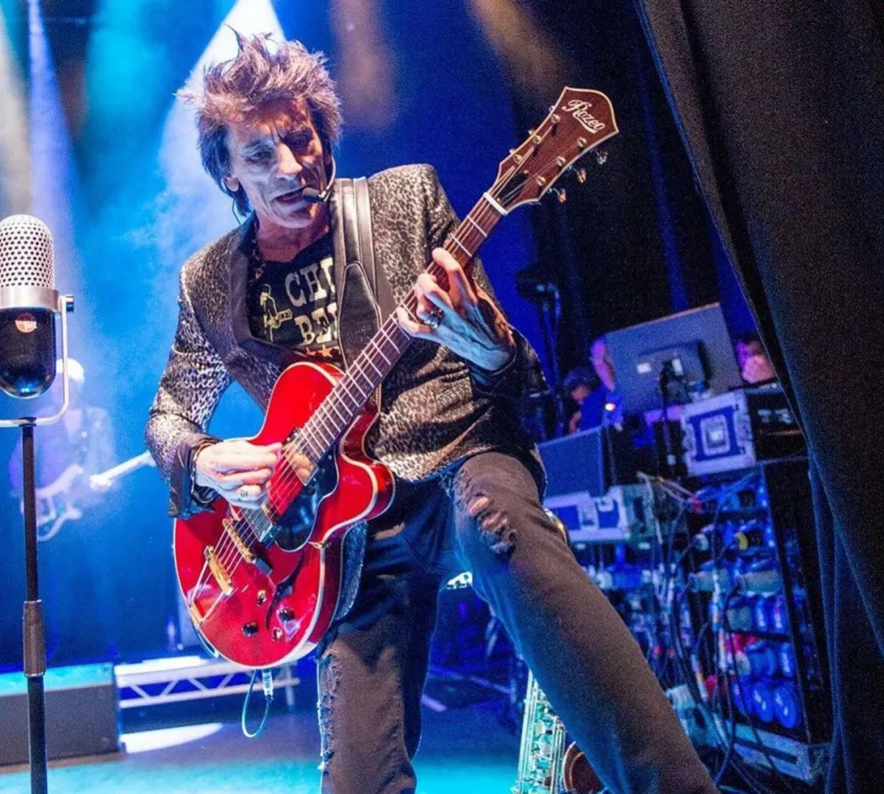 Ronnie Wood Fuente: (Instagram)