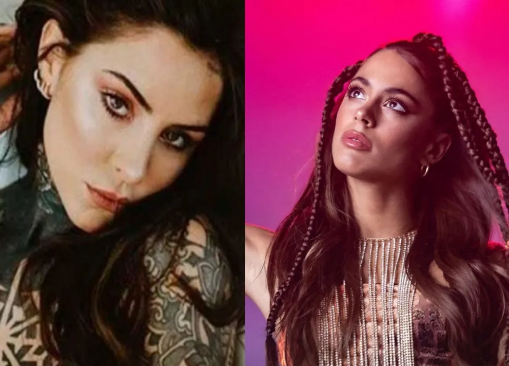 Cande Tinelli y Tini Stessel