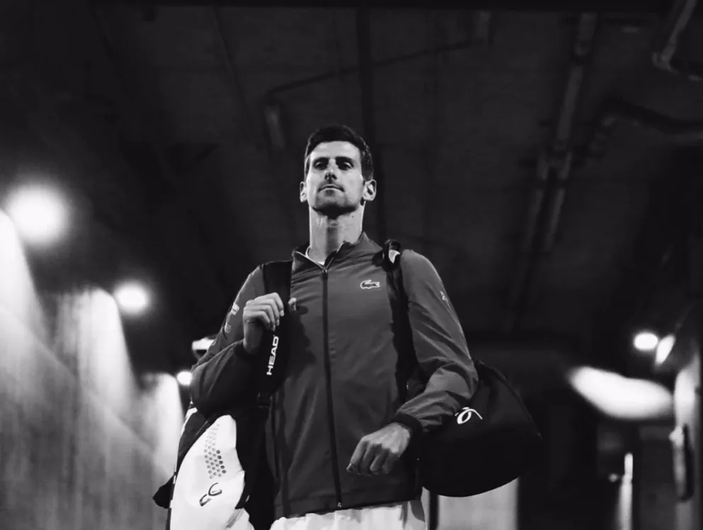 Novak Djokovic. Fuente: (Instagram)