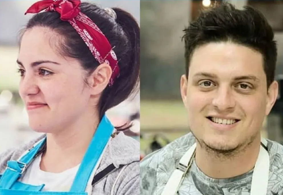 Samanta y Damián, finalistas de Bake Off (Instagram)