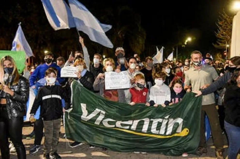Marcha por Vicentín Fuente:(Twitter)