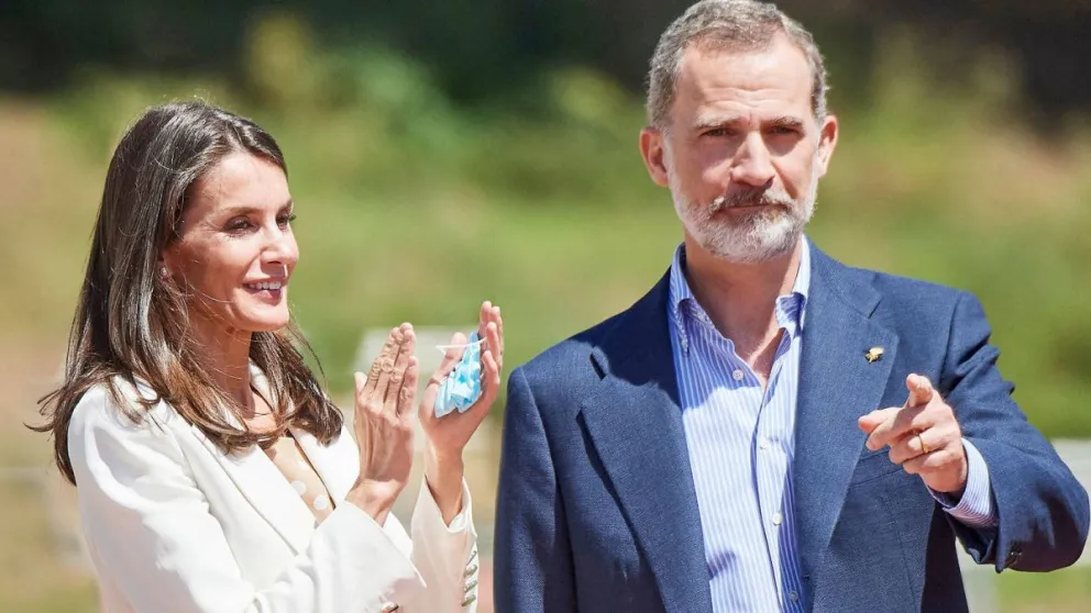 La Reina Letizia de España y el Rey Felipe VI. Fuente: Instagram