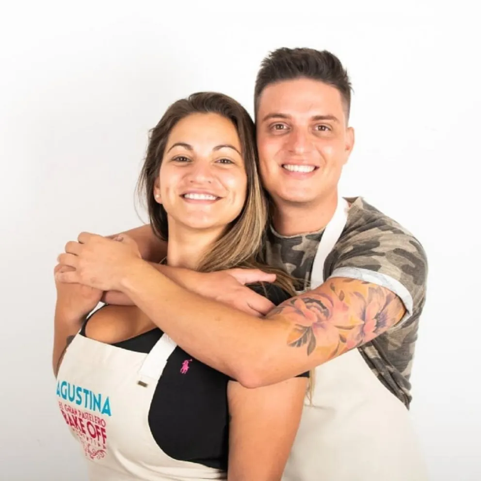 Agustina Guz y Damián Pier Basile. Fuente (Instagram)