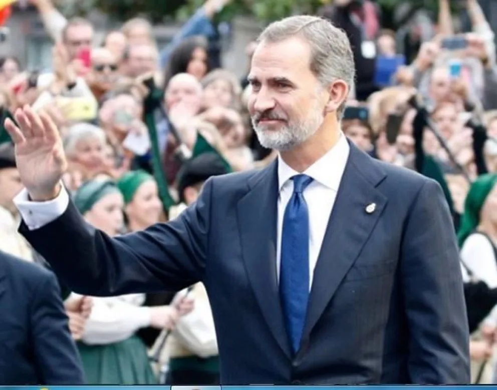 Felipe VI: Fuente: Instagram. 