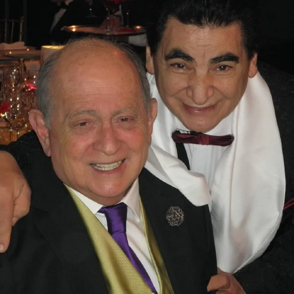 Chiche Gelblung y Cacho Rubio. Fuente (Instagram)